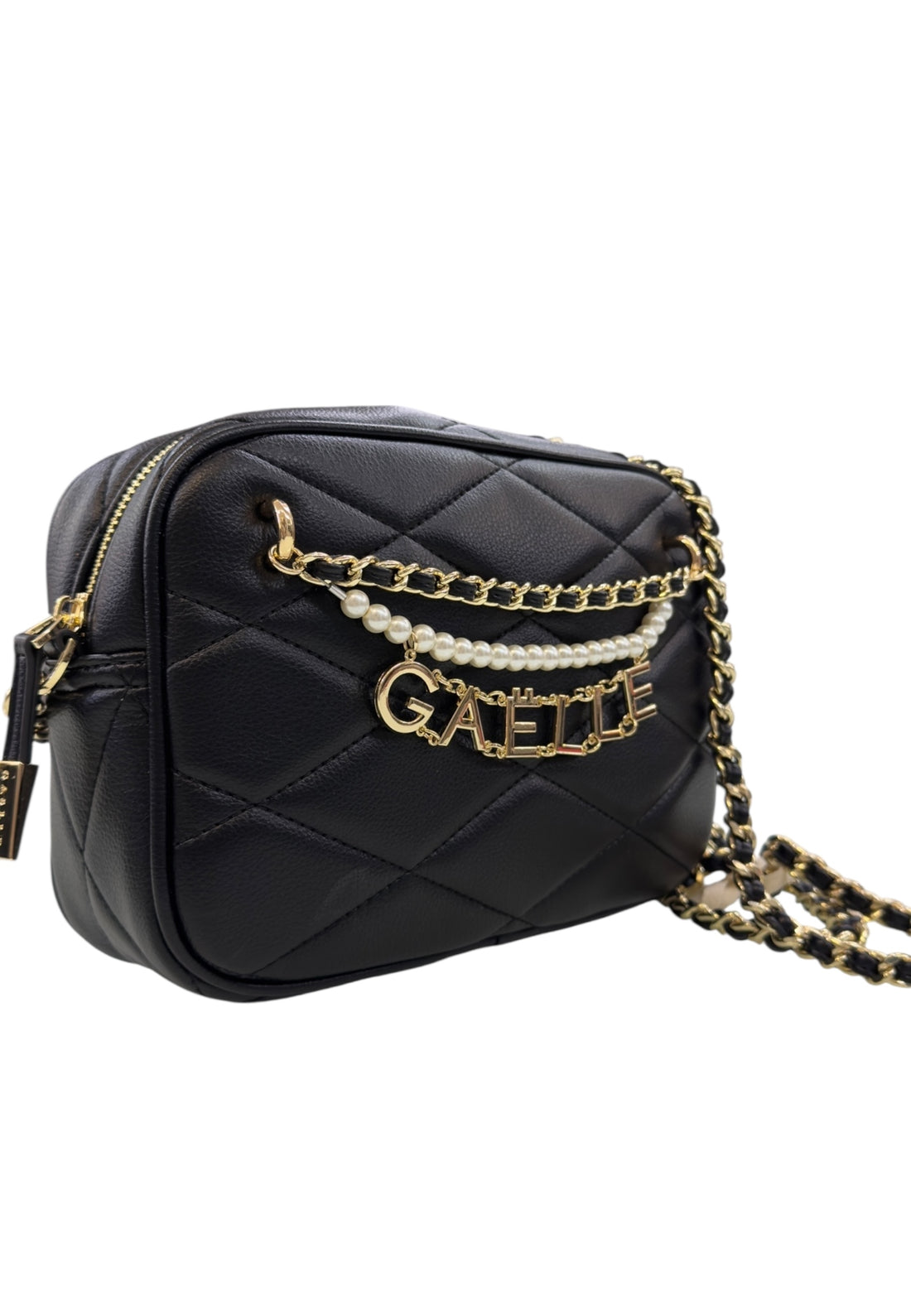 BORSA CAMERA BAG TRACOLLINA DONNA GAELLE GAACW02443 NERO