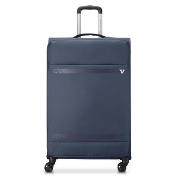 VALIGIA TROLLEY RONCATO SEMIRIGIDA GRANDE JAZZ 41464123 BLU NOTTE