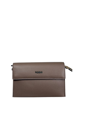 BORSA POCHETTE-TRACOLLINA PASHBAG ODETTE 20393 TORTORA