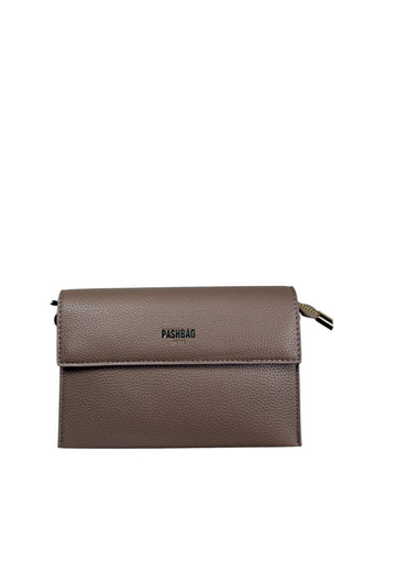 BORSA POCHETTE-TRACOLLINA PASHBAG ODETTE 20393 TORTORA