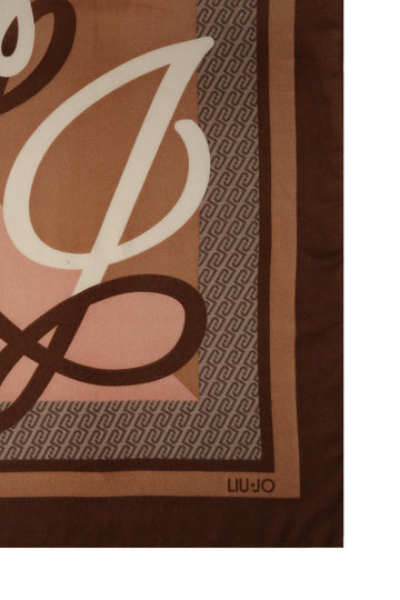 PASHMINA LOGO LIU-JO 2F6068_T2745 CAMMELLO