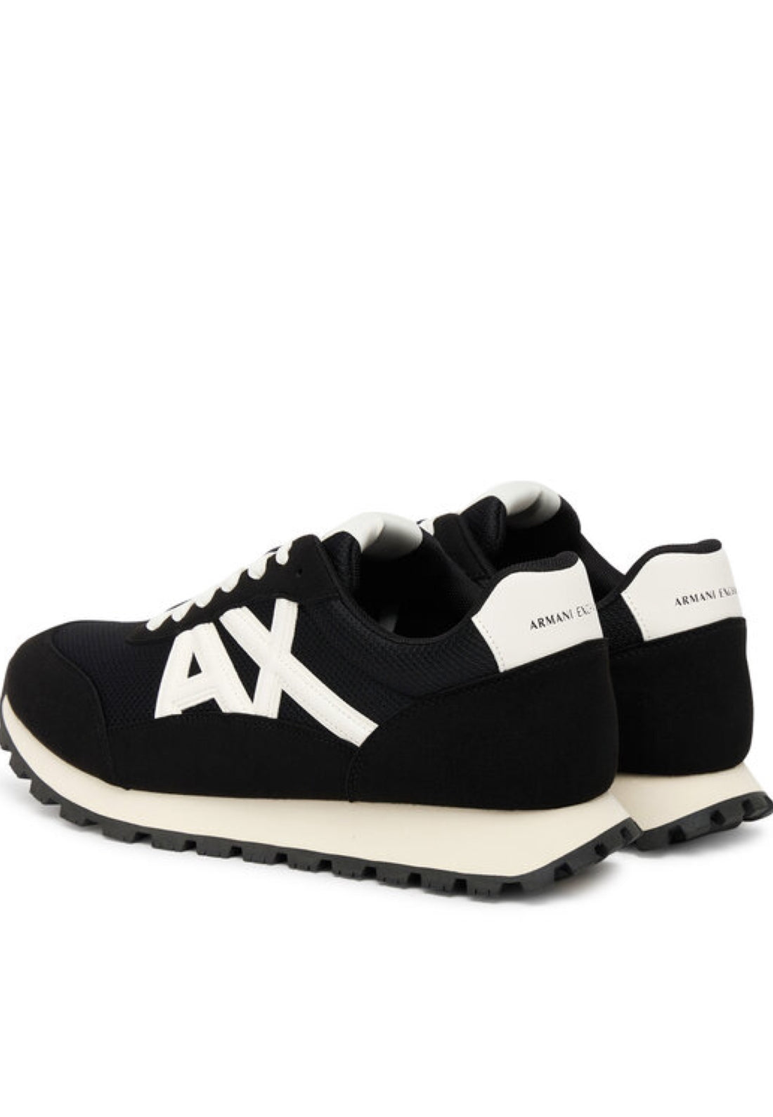 SCARPE UOMO ARMANI EXCHANGE XM001960 AF19388 MC024 BLACK-OFF WHITE