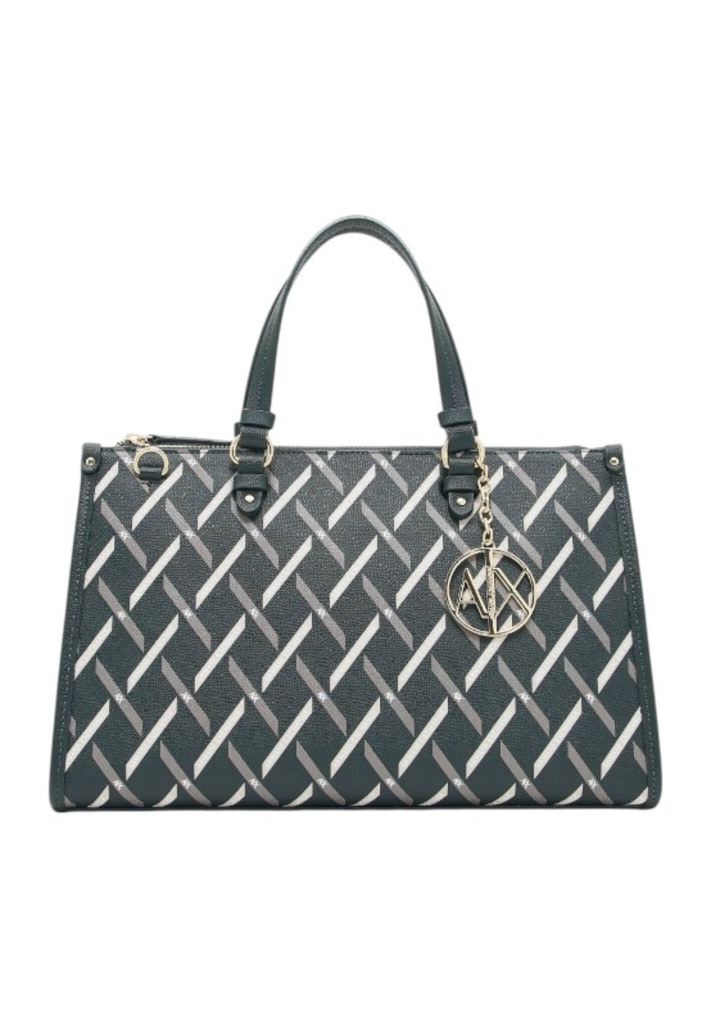 BORSA A MANO E TRACOLLA ARMANI EXCHANGE XW000400 AF17155 M7021 BEAT GREEN-BEAT GREEN