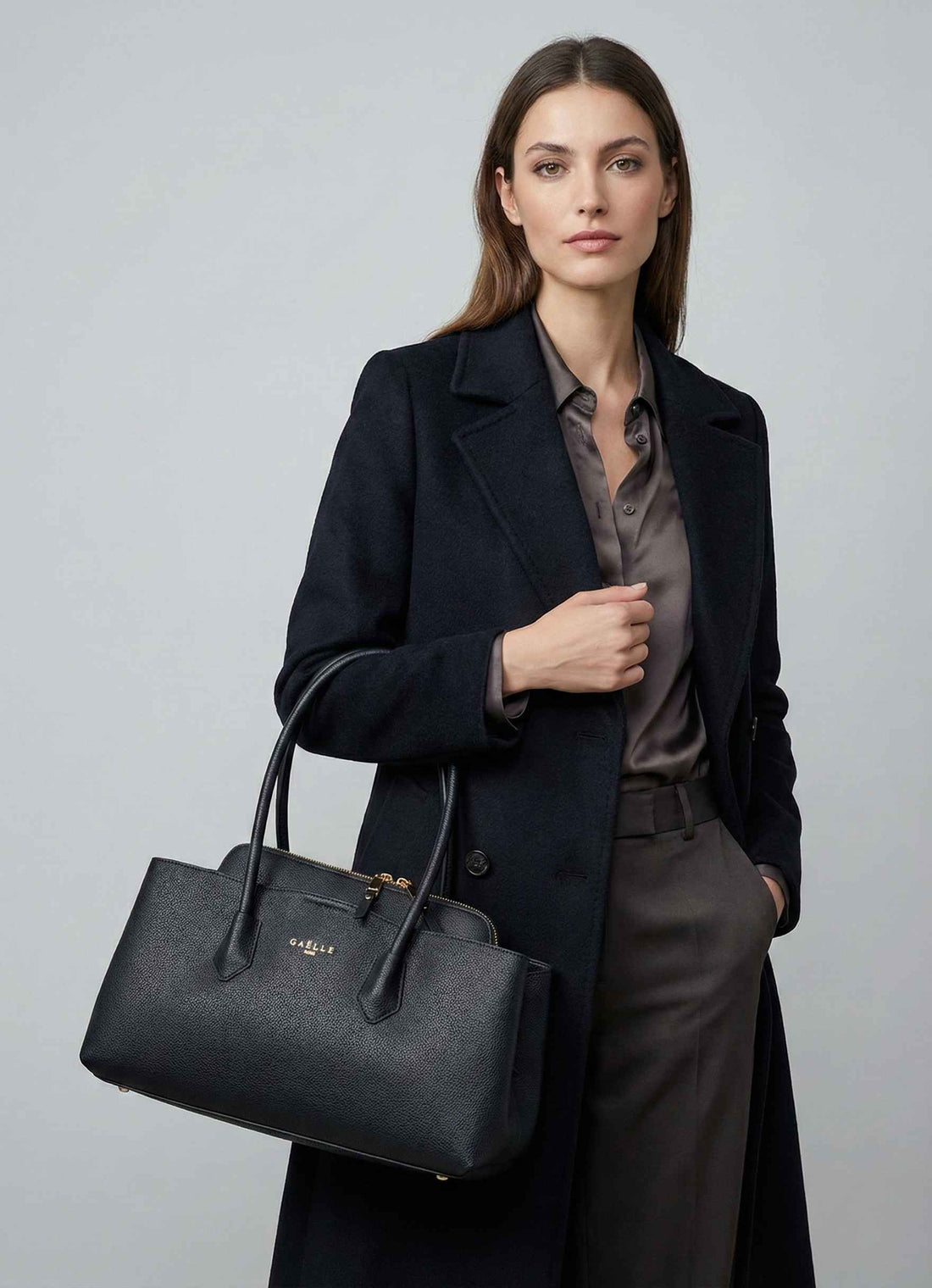 BORSA A SPALLA GAELLE GAACW03062 NERO