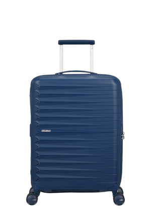 VALIGIA TROLLEY BAGAGLIO A MANO AMERICAN TOURISTER FASTFORWARD 155259 NAVY BLUE 55 CM