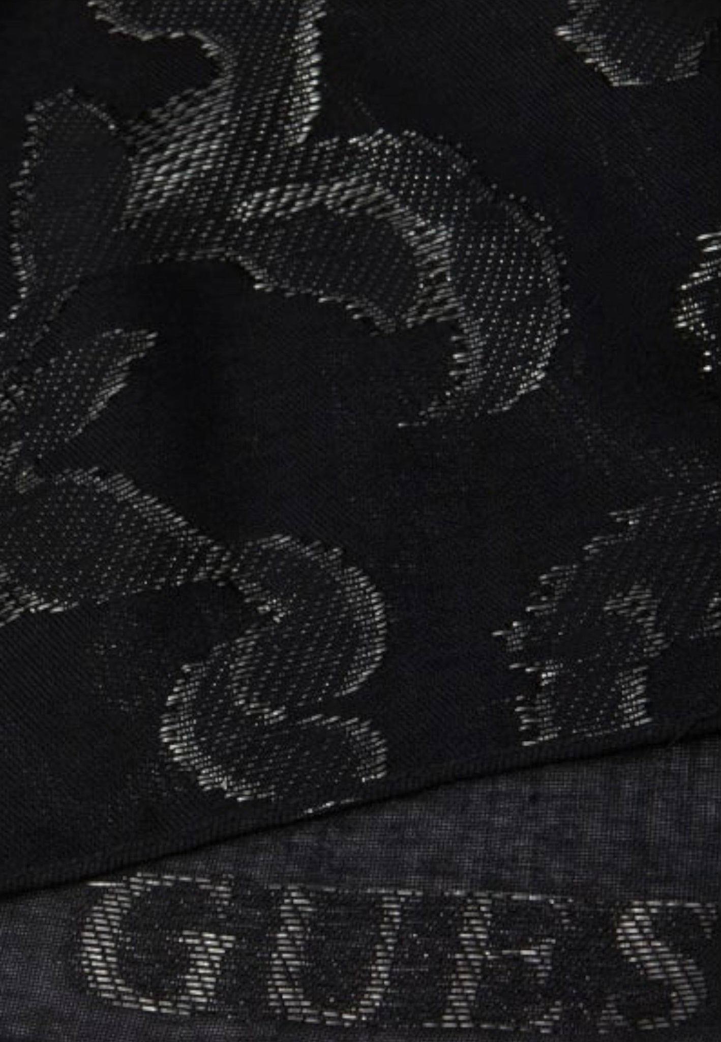 PASHMINA GUESS DONNA RETTANGOLARE AW5094VIS03 BLACK