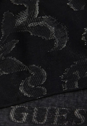 PASHMINA GUESS DONNA RETTANGOLARE AW5094VIS03 BLACK