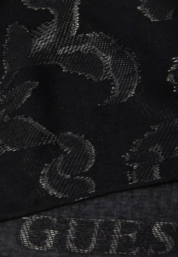 PASHMINA GUESS DONNA RETTANGOLARE AW5094VIS03 BLACK