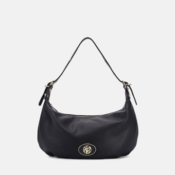 BORSA HOBO SMALL YNOT HAPPY HAP-001F6 BLACK