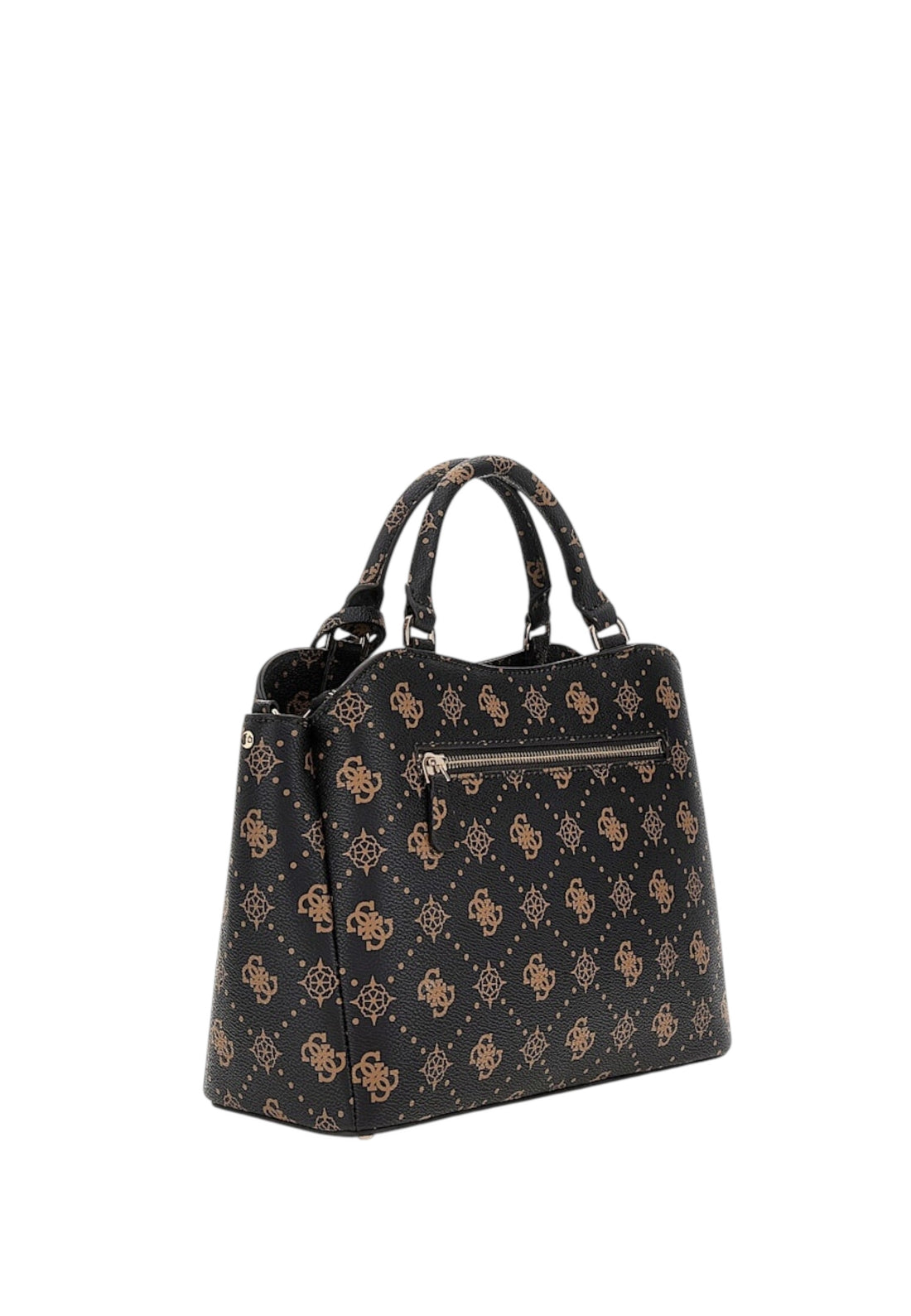 BORSA A MANO E TRACOLLA GUESS SILIA GP989006 ESPRESSO LOGO