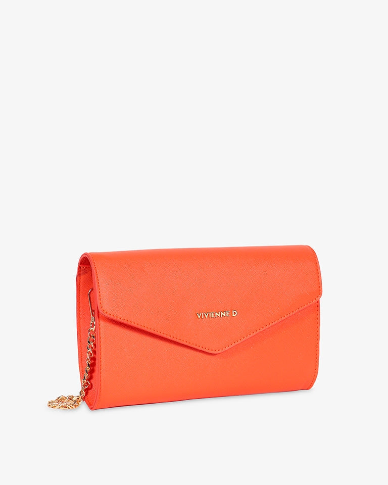 BORSA POCHETTE  VIVIENNE D V045C ARANCIO