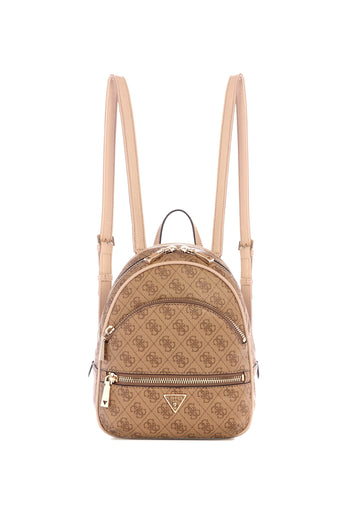ZAINO MINI GUESS MANHATTAN II SG711832 LATTE LOGO