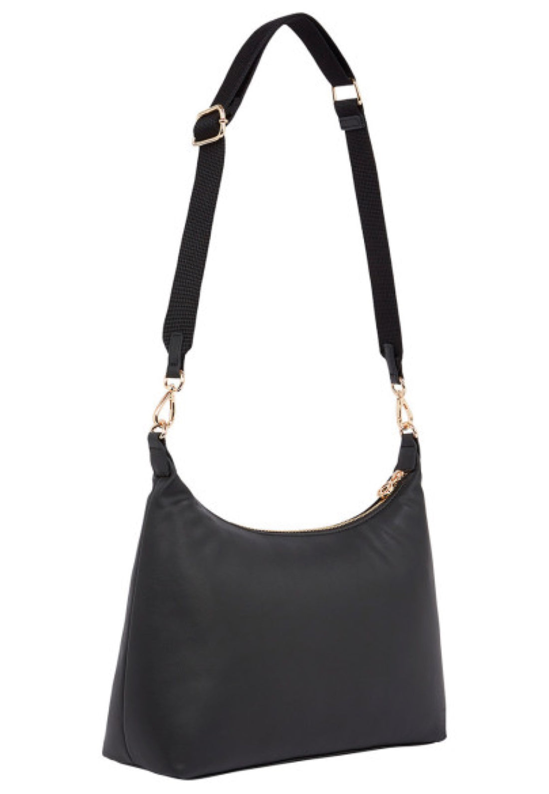 BORSA A SPALLA E TRACOLLA MEDIUM DONNA TOMMY HILFIGER AW0AW17701 BDS NERO