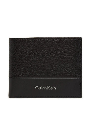 PORTAFOGLIO UOMO CALVIN KLEIN PICCOLO CON MONETE K50K512279 0GK NERO