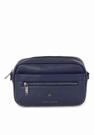 POCHETTE DA POLSO- BORSELLO UOMO BEVERLY HILLS POLO CLUB BH-8511 BLU