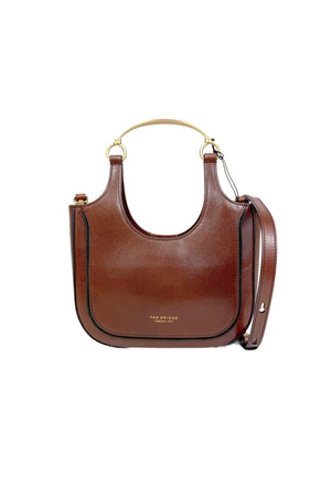 BORSA A MANO E TRACOLLA DONNA THE BRIDGE LUCE 04231601 14 MARRONE