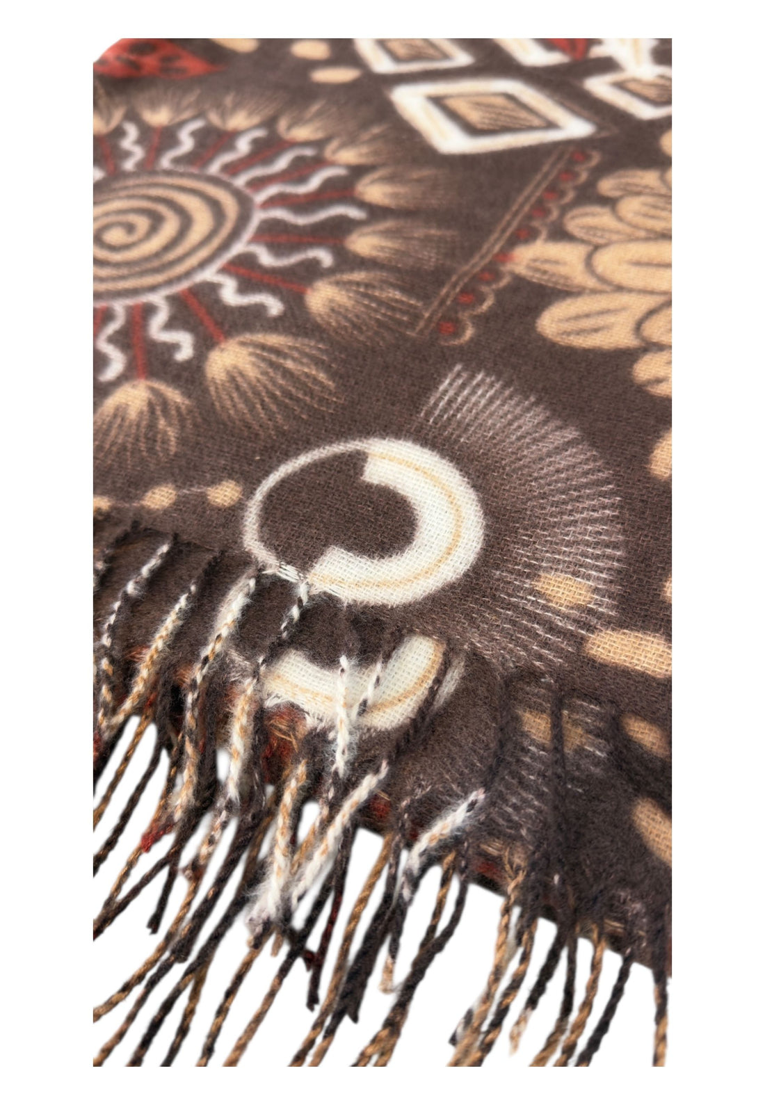 SCIARPA DONNA YNOT INDIGO IND-108F6 NATURAL