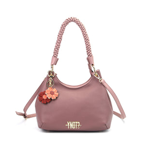 BORSA A SPALLA MEDIUM DONNA YNOT ZAN-002F7 MAUVE