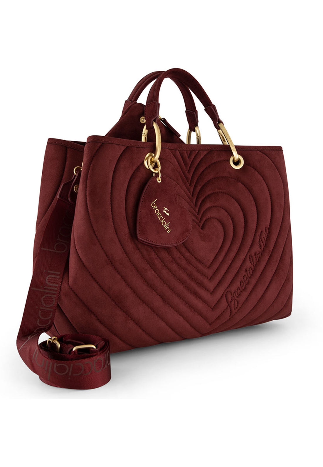BORSA A MANO E TRACOLLA  BRACCIALINI BETH MATELASSE' B19250 VINACCIA