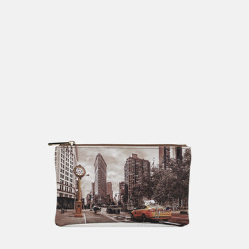 NECESSAIRE BUSTINA RETTANGOLARE MEDIA YNOT YES-341F6 GOLDEN TIME