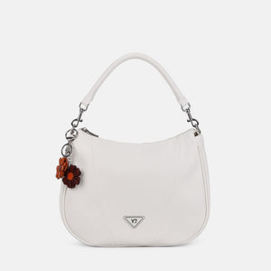 BORSA A SPALLA MEDIA YNOT FEE-001S6 WHITE