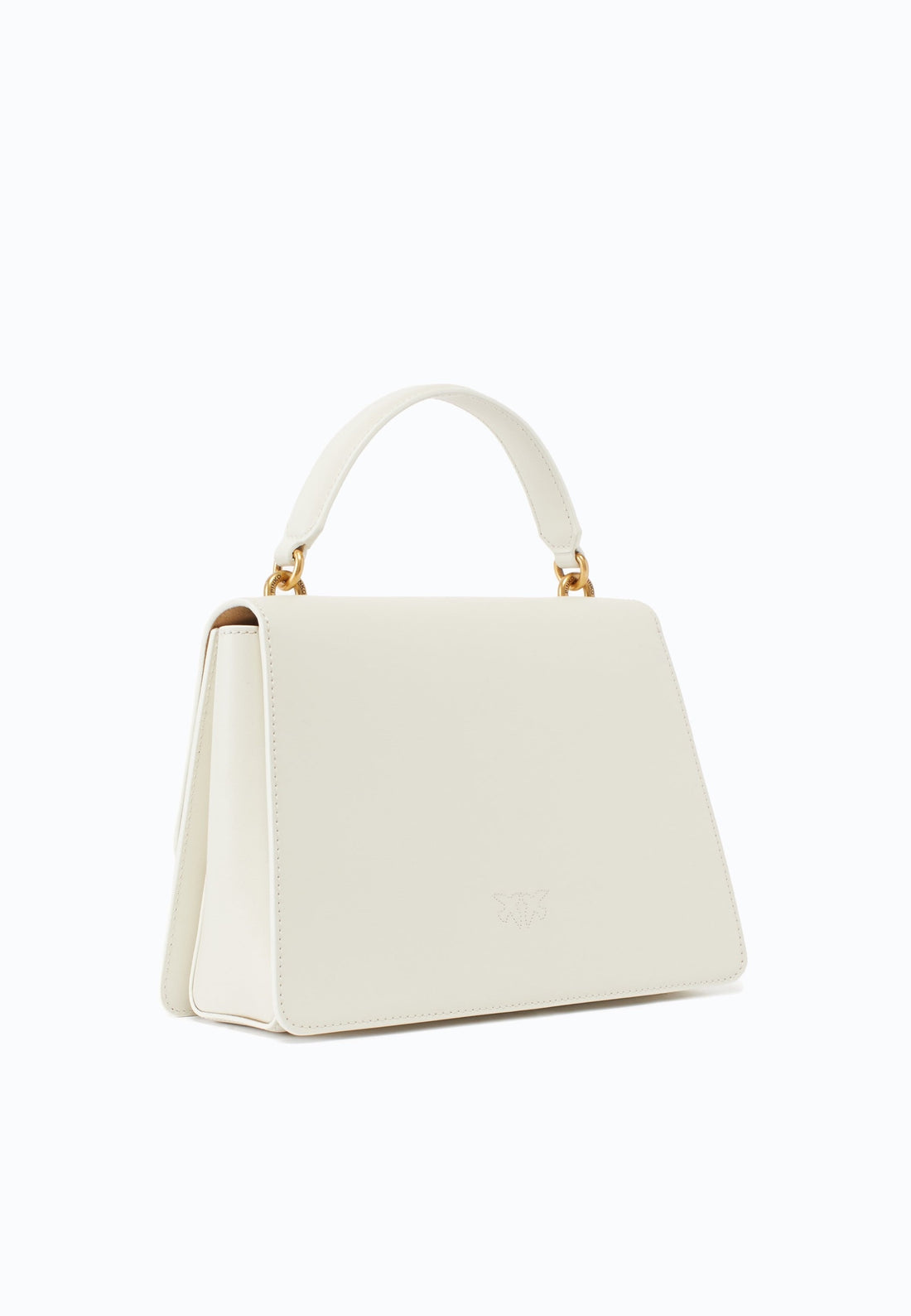 BORSA PINKO LOVE ONE TOP HANDLE LIGHT MEDIA 100066 A0F1 Z14Q BIANCO