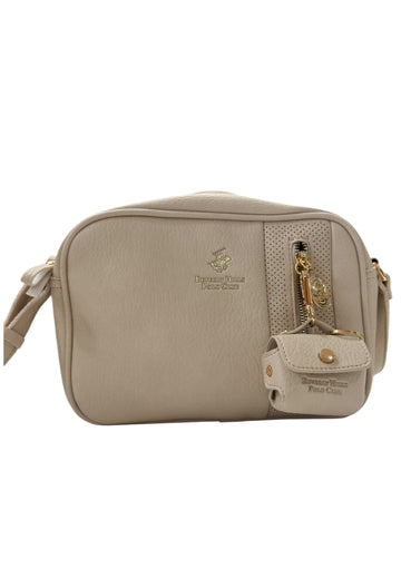 BORSA CAMERA BAG TRACOLLINA DONNA BEVERLY HILLS POLO CLUB BH-4565 BEIGE