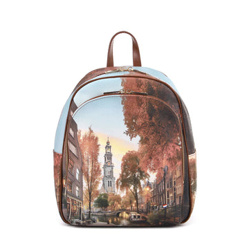 ZAINO DONNA GRANDE YNOT YES-579F7 AMSTERDAM LIGHTS