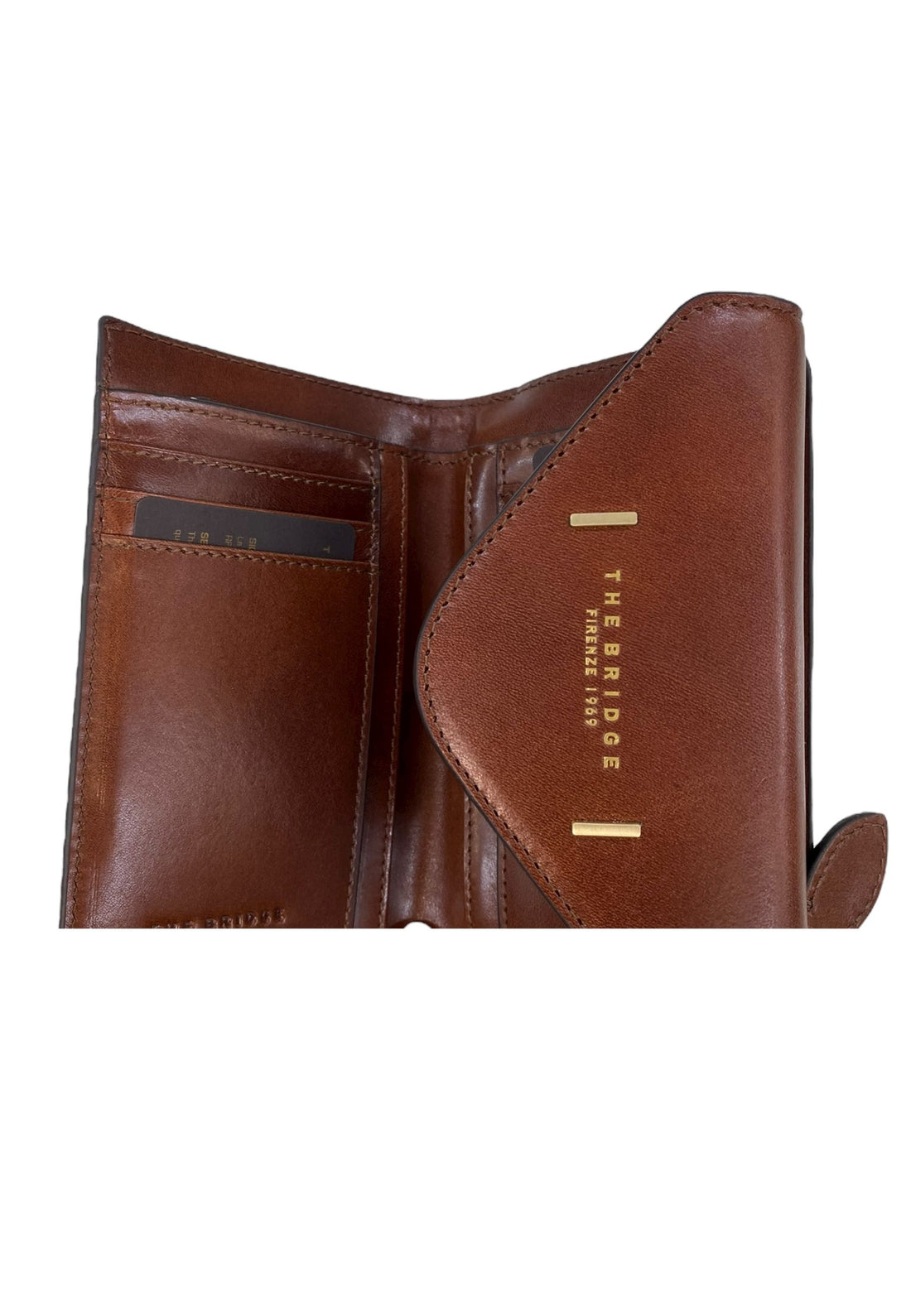 PORTAFOGLIO DONNA MEDIO THE BRIDGE FRIDA 01813501 14 MARRONE