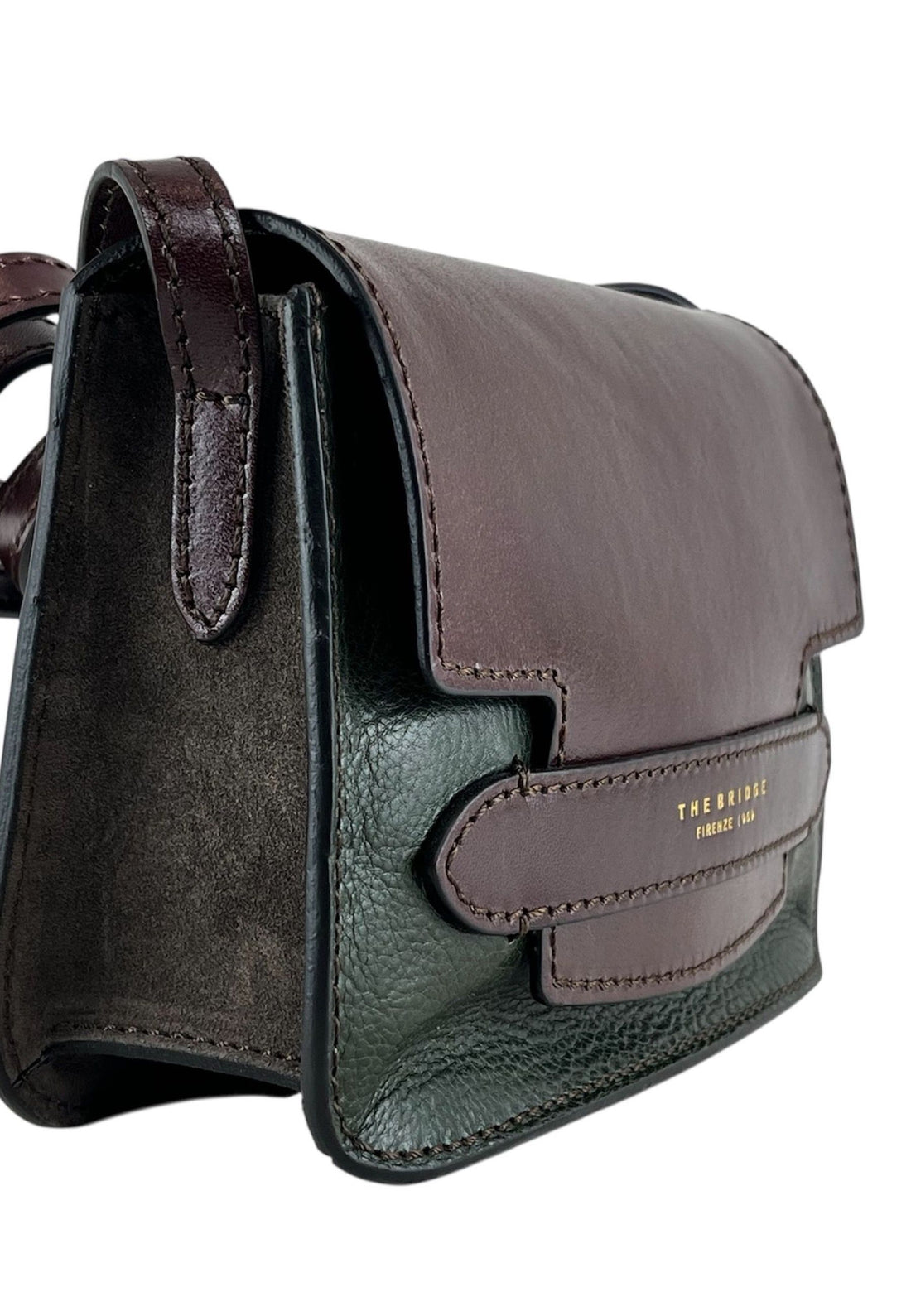 BORSA TRACOLLINA THE BRIDGE LUCREZIA 0419200P YW MOSTO-VERDE