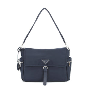 BORSA A SPALLA E TRACOLLA NYLON DONNA YNOT STE-007F7 DEEP