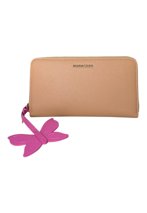 PORTAFOGLIO DONNA ZIP AROUND MARIACELINE MC6622-1 SAND FUCSIA