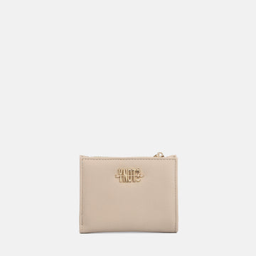 PORTAFOGLIO DONNA PICCOLO SOTTILE YNOT FAN-654F6 ALMOND
