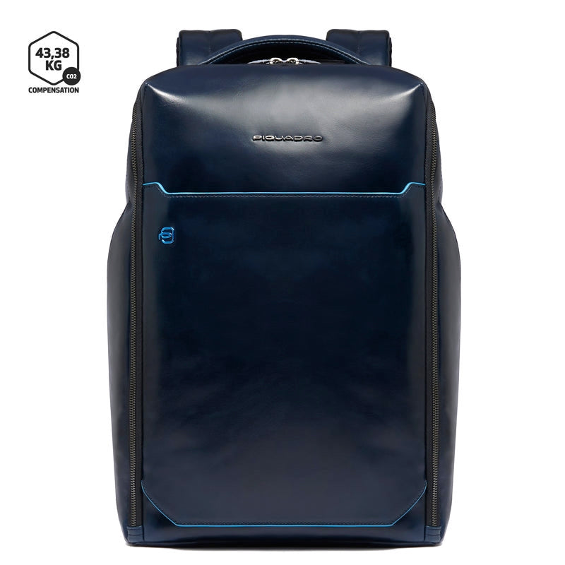 PIQUADRO BLUE SQUARE LARGE MEN'S BACKPACK CA6593B2 BLU2