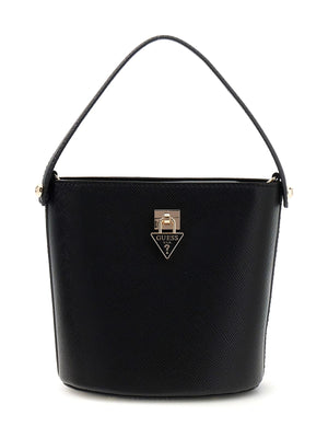 BORSA SECCHIELLO DONNA GUESS PATSIE ZG991903 BLACK