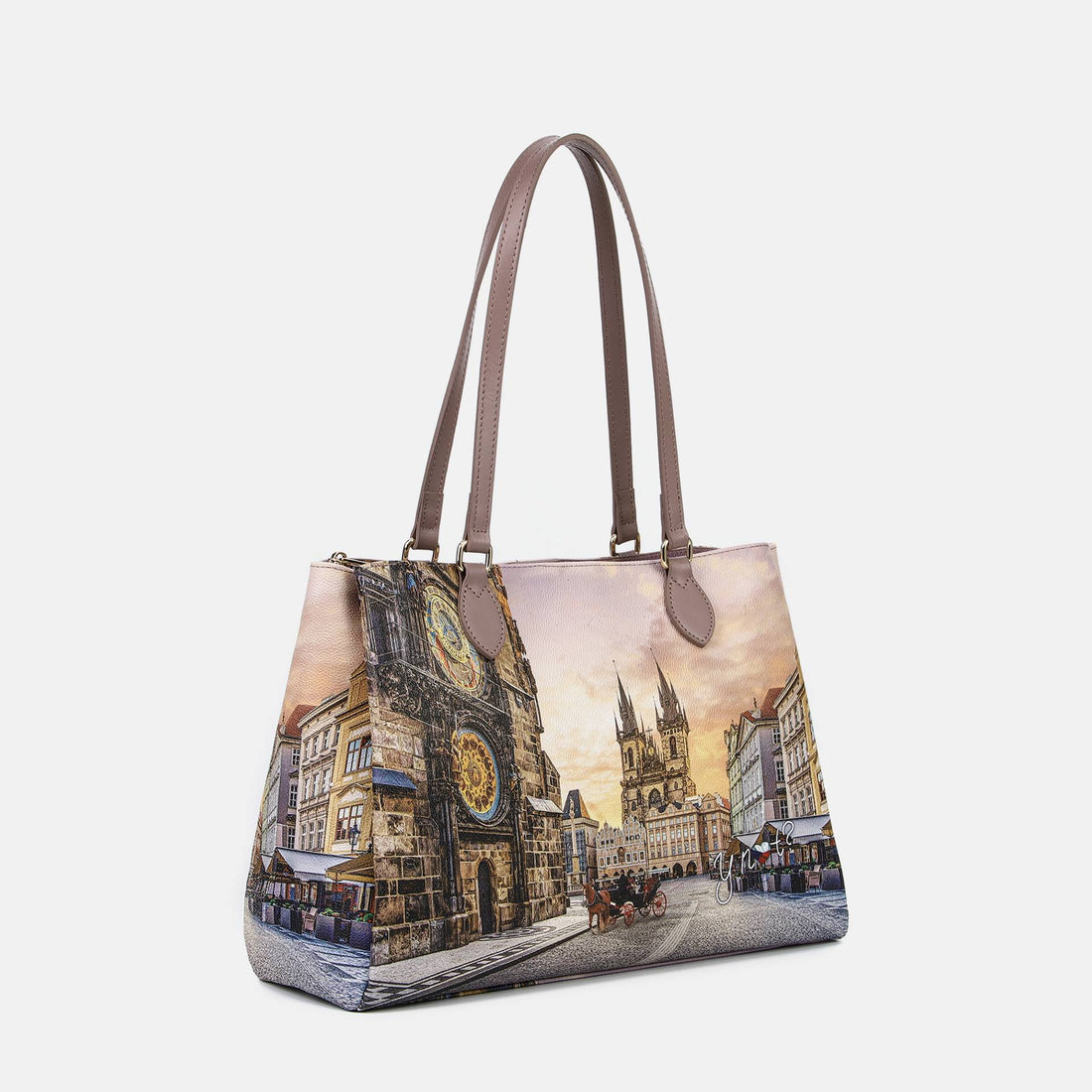 BORSA A SPALLA YNOT YES-594F6 ASTRO CLOCK