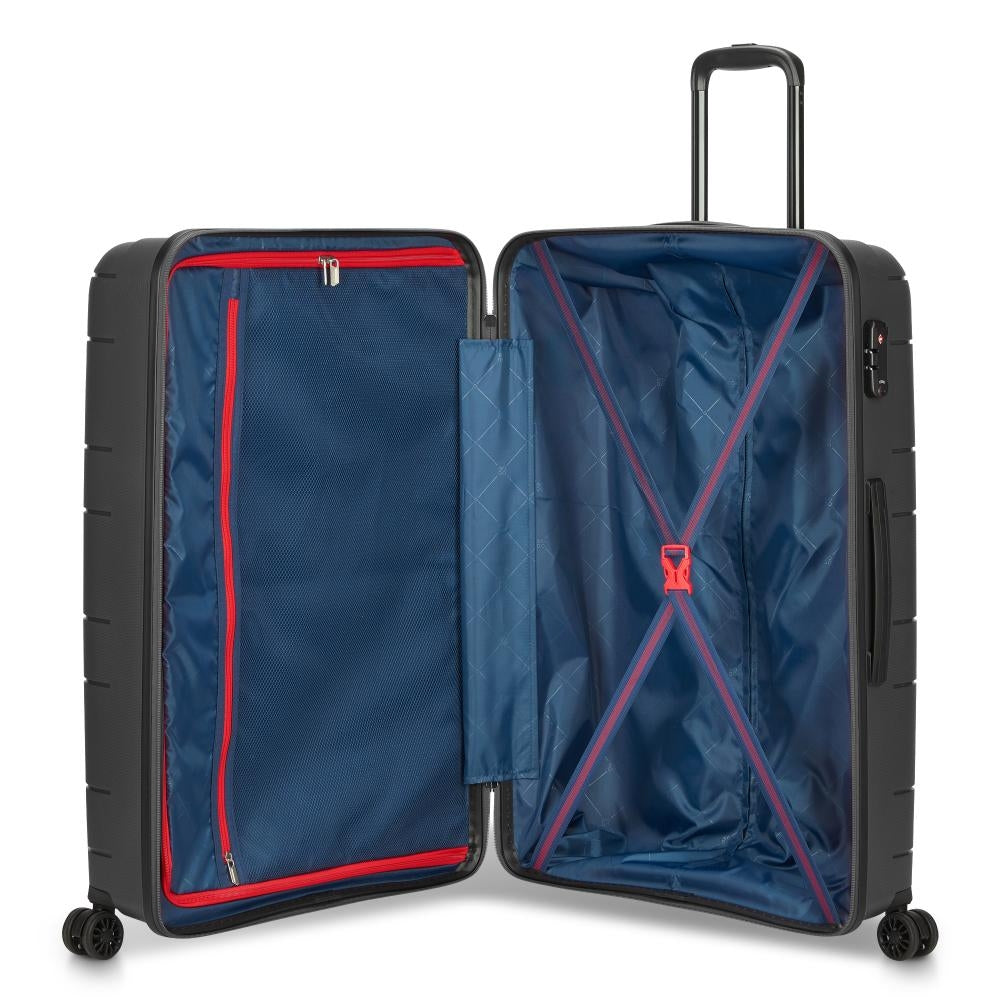 VALIGIA TROLLEY GRANDE MODO BY RONCATO  SUPERNOVA 2.0 42202101 BLACK