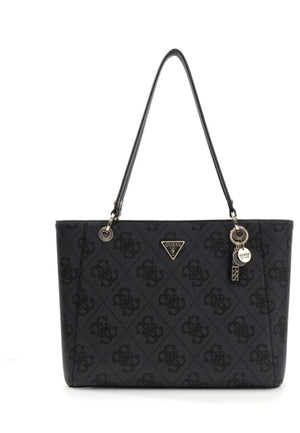 BORSA A SPALLA GUESS NOELLE II SO967225 COAL LOGO