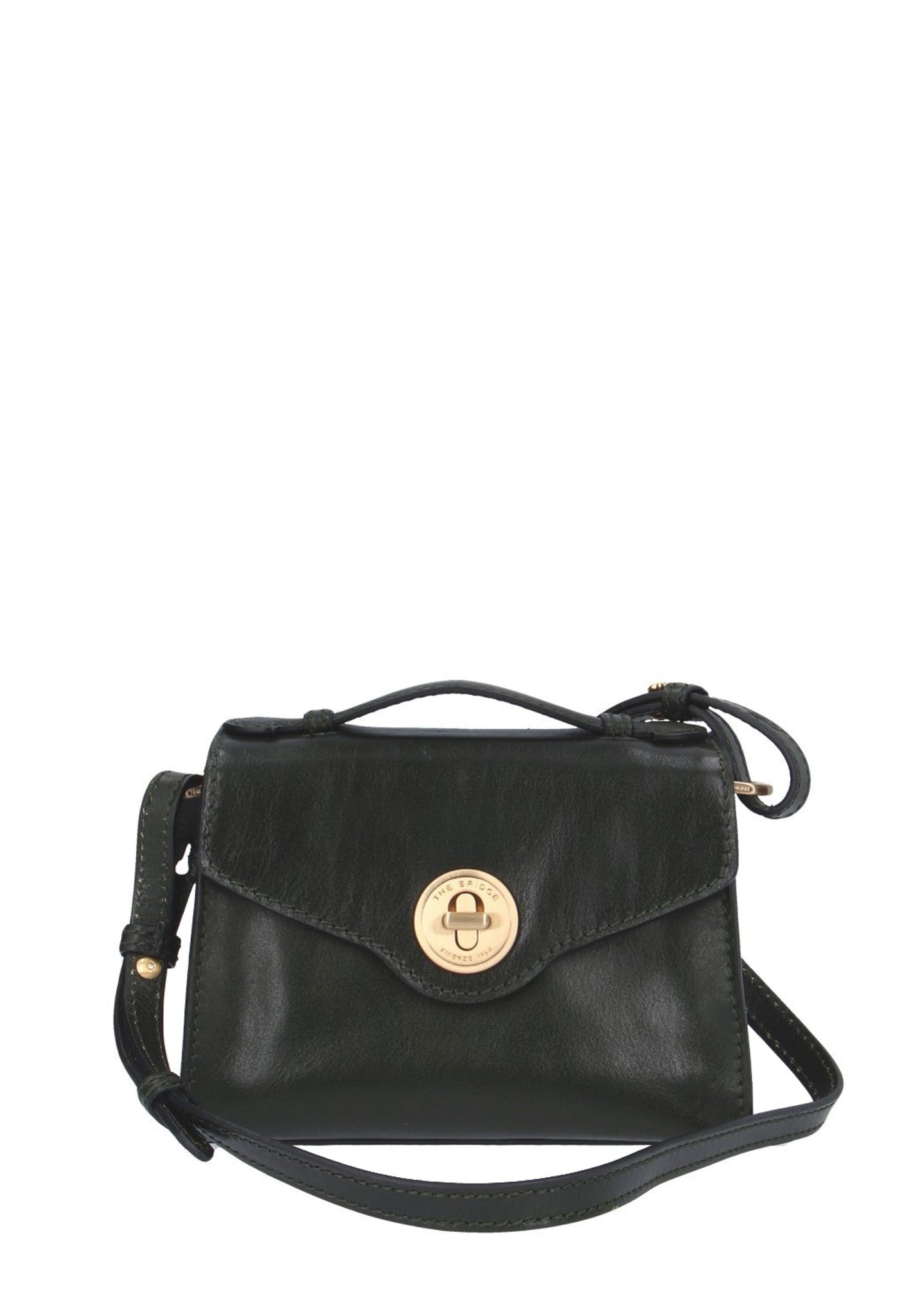 BORSA A MANO E TRACOLLA THE BRIDGE IRENE 04520501 I2 VERDE