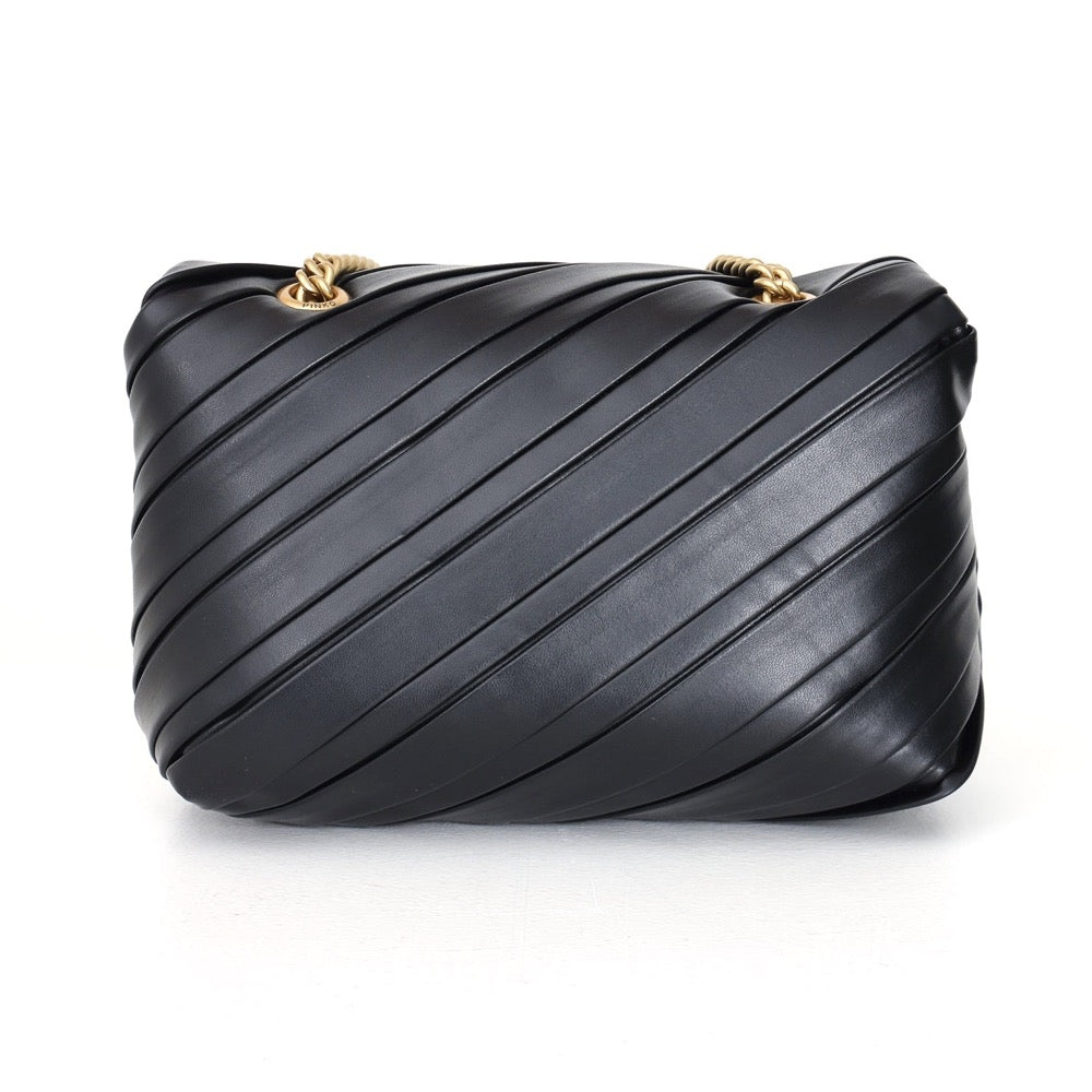 PINKO LOVE MINI PUFF BAG 100039 A1V9 Z99Q BLACK