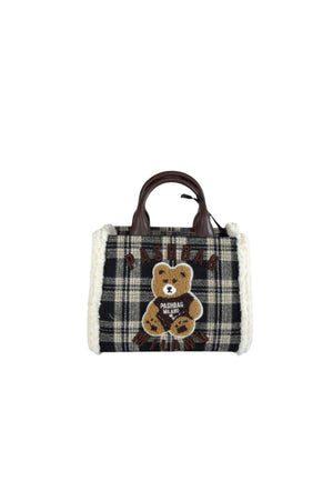 BORSA A MANO E TRACOLLA PICCOLA PASHBAG MINI MARGE 20159 SHEPHERD COURT BLACK