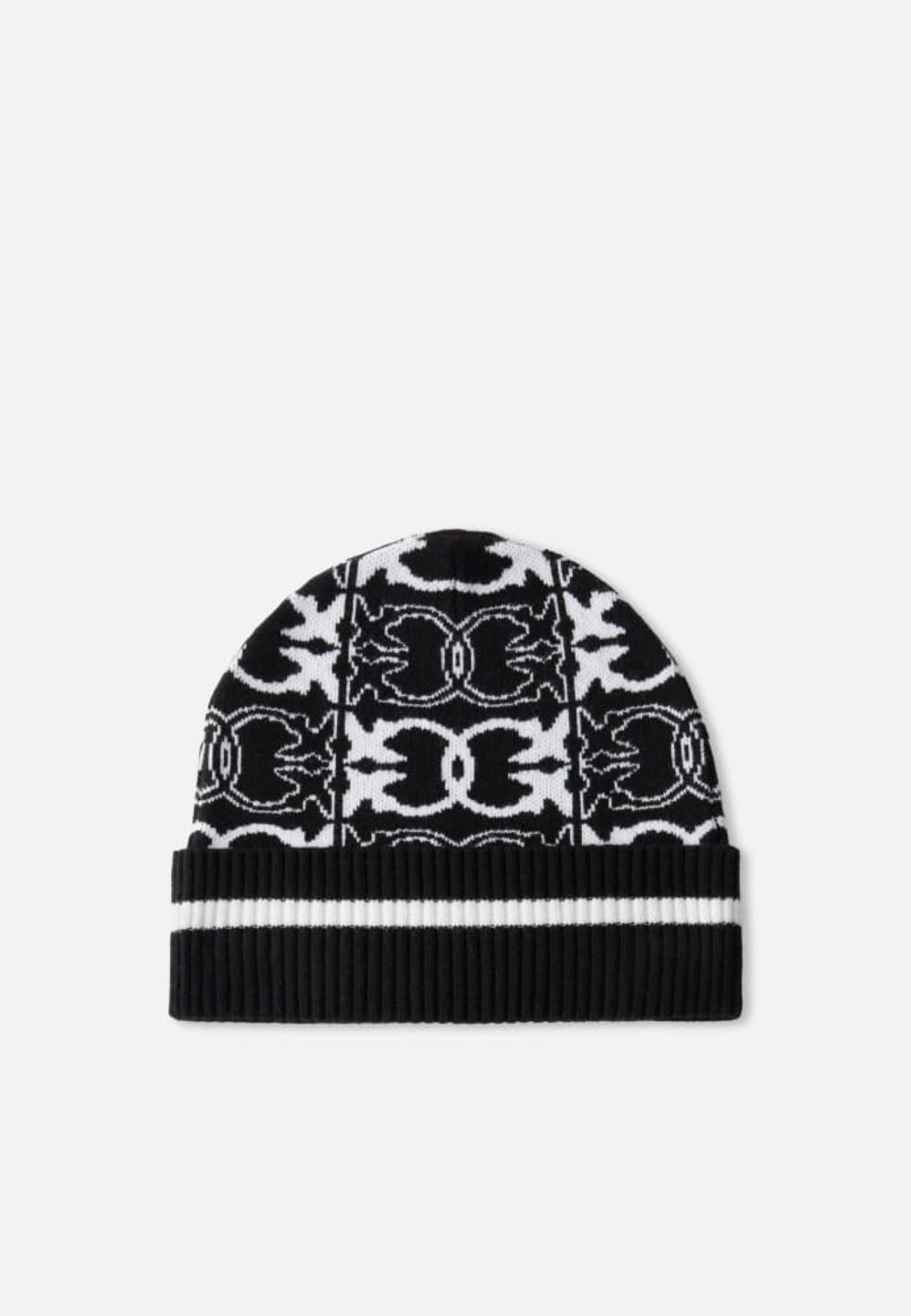 CAPPELLO CUFFIA PINKO 105991 A2YO ZZ2 NERO-BIANCO