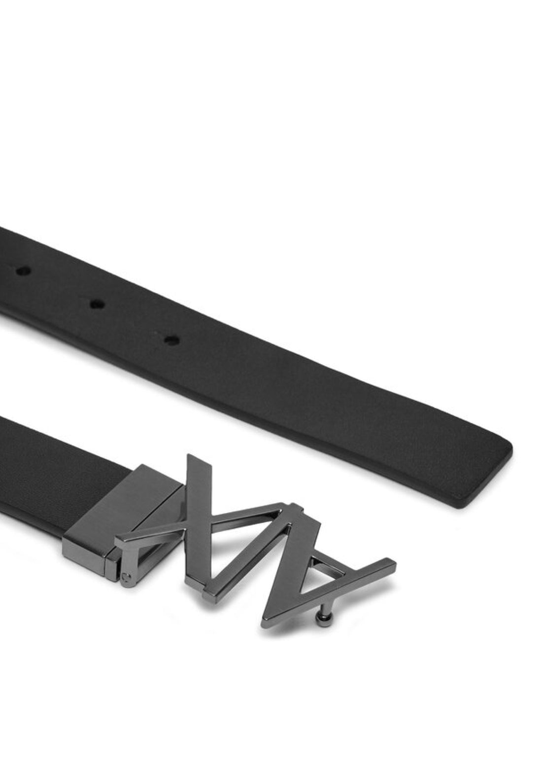 CINTURA ARMANI EXCHANGE UOMO REVERSIBILE 951017 CC505 43120 BLACK-PHANTOM