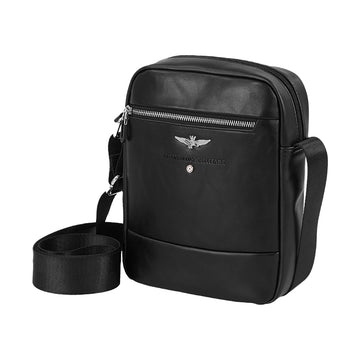 BORSELLO TRASVERSALE UOMO AERONAUTICA MILITARE AM-563 NERO