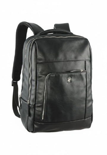 ZAINO UOMO BEVERLY HILLS POLO CLUB ECOPELLE BH-1183 NERO