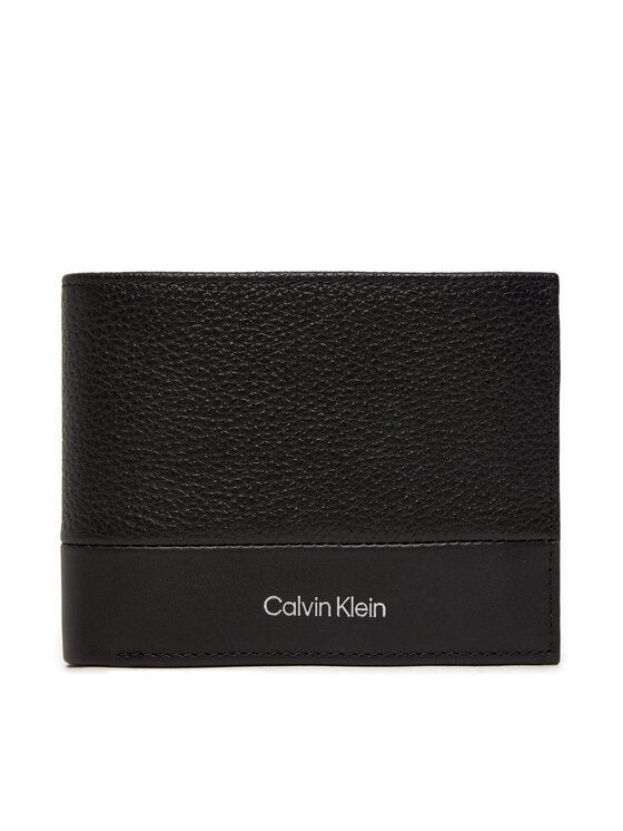 PORTAFOGLIO UOMO CALVIN KLEIN COMPLETO K50K512314 BEH NERO