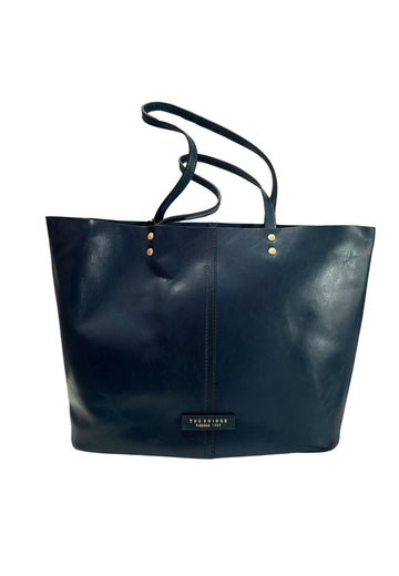 BORSA A SPALLA THE BRIDGE 04200601 00E BLU PAVONE