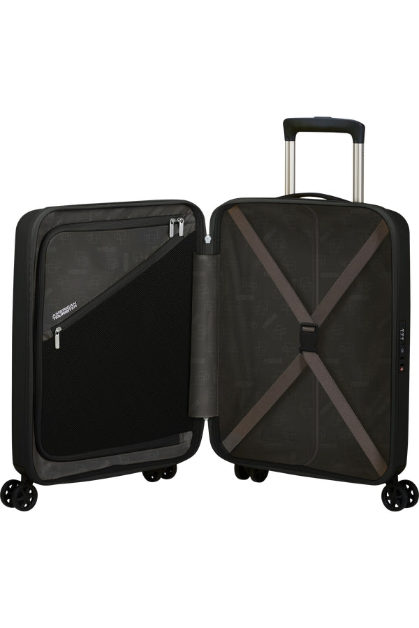 VALIGIA BAGAGLIO A MANO AMERICAN TOURISTER  REJOY 153176 TRUE BLACK 55 CM