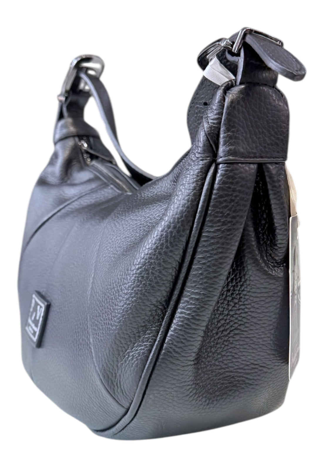 BORSA A SPALLA DONNA MEDIUM PELLETTERIA VENETA D25921 NERO