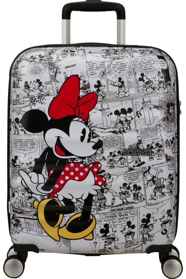 VALIGIA BAGAGLIO A MANO AMERICAN TOURISTER WAVEBREAKER DISNEY 152579 MINNIE COMICS WHITE